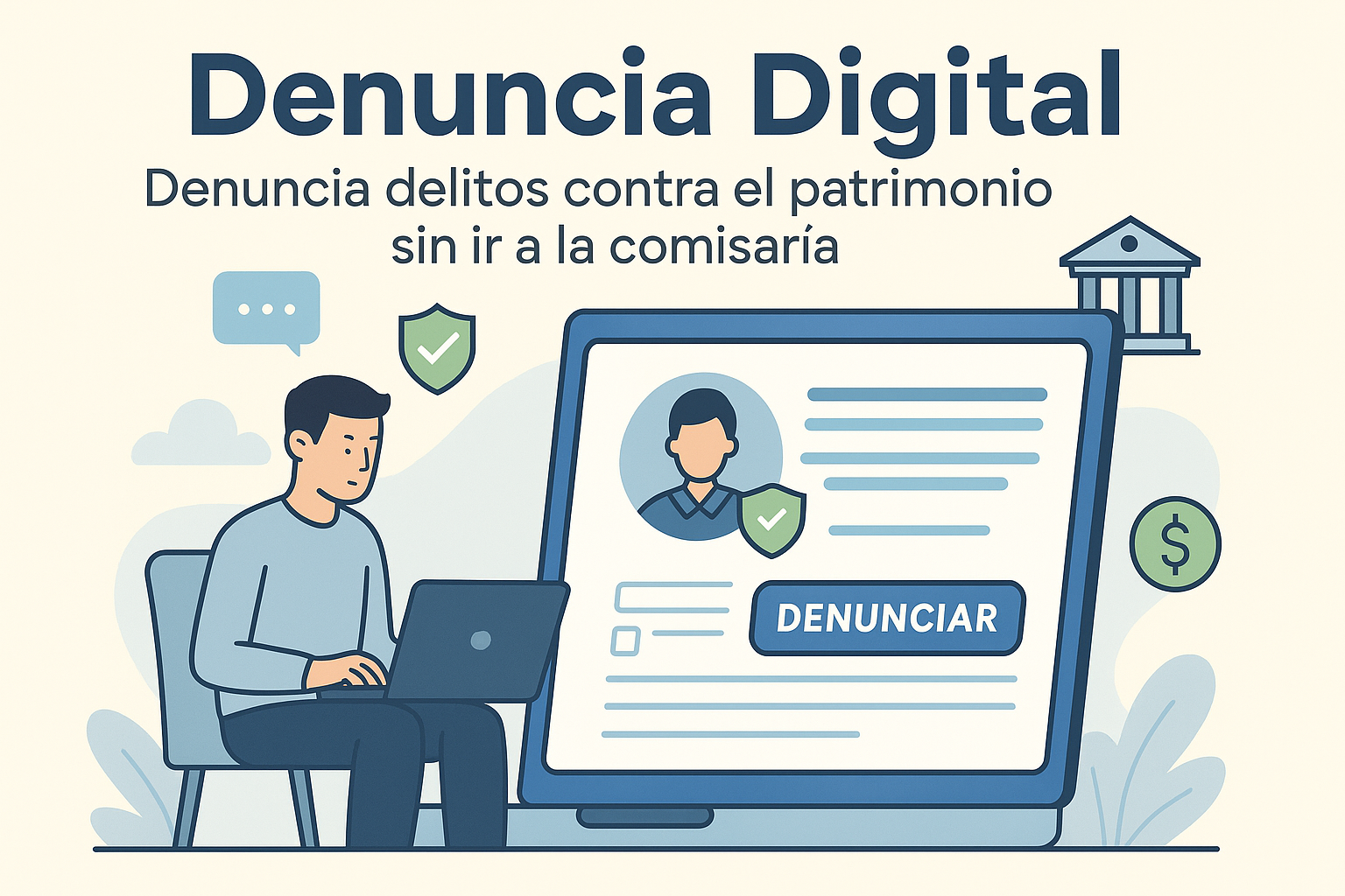 Denuncia Digital: La Nueva Forma de Proteger tu Patrimonio sin Salir de Casa